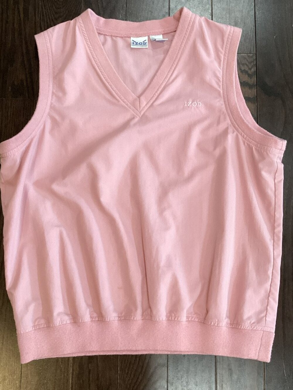 Izod Light Pink Golf Vest - Medium